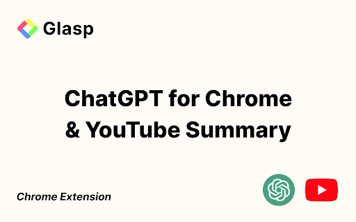 ChatGPT for Chrome & YouTube Summary with ChatGPT & Claude - 谷歌插件