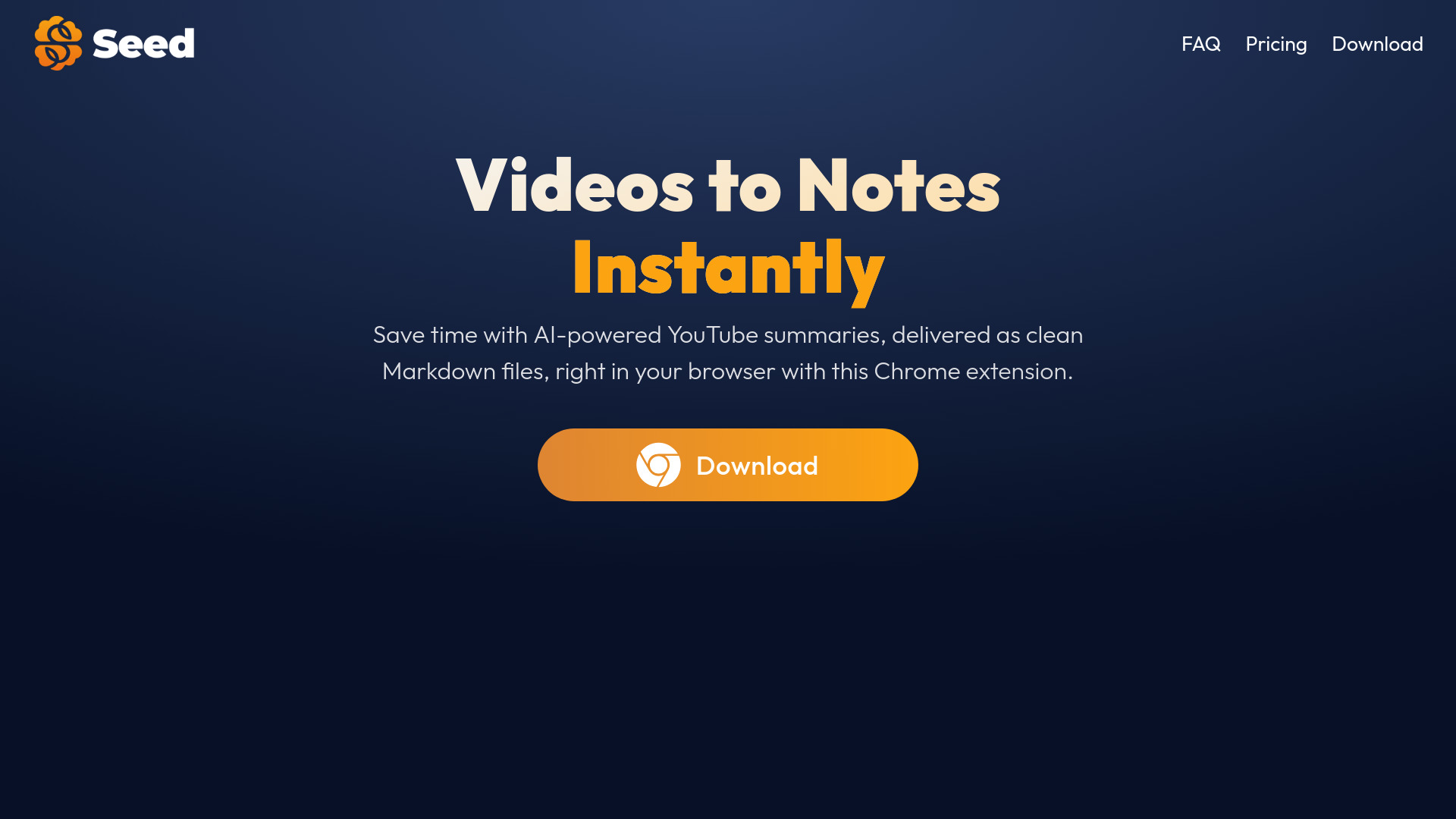 Seed Chrome Extension