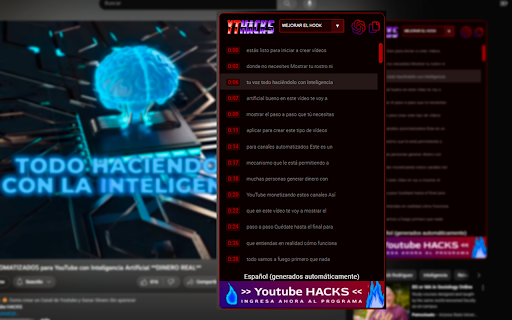 YouTube Content Ideas Generator - 谷歌插件