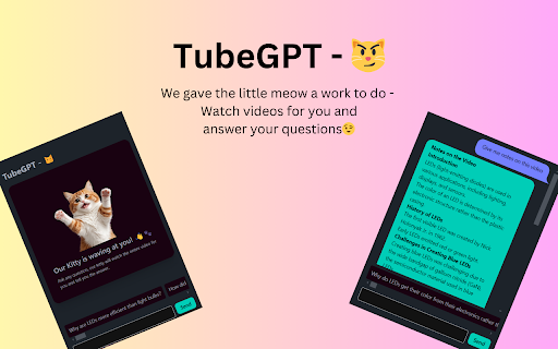 TubeGPT - 谷歌插件