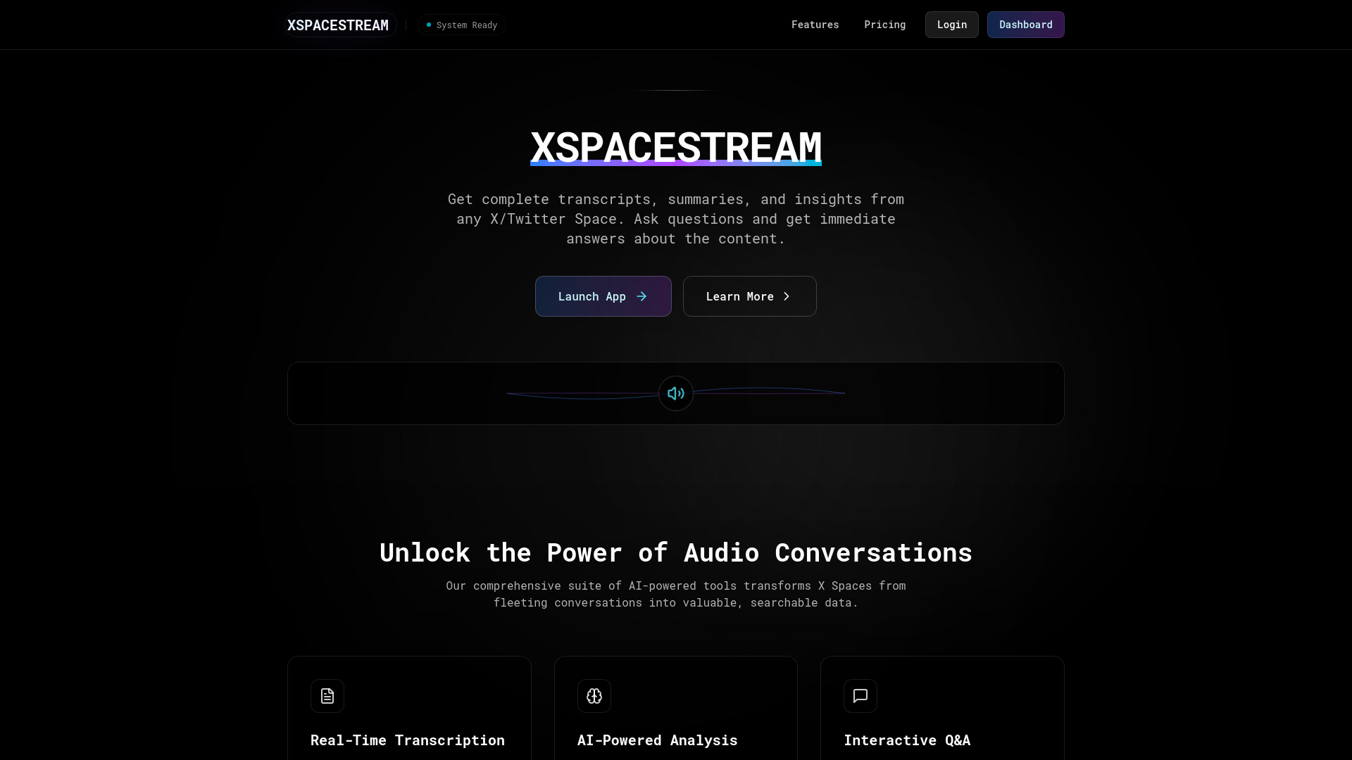 XSPACESTREAM