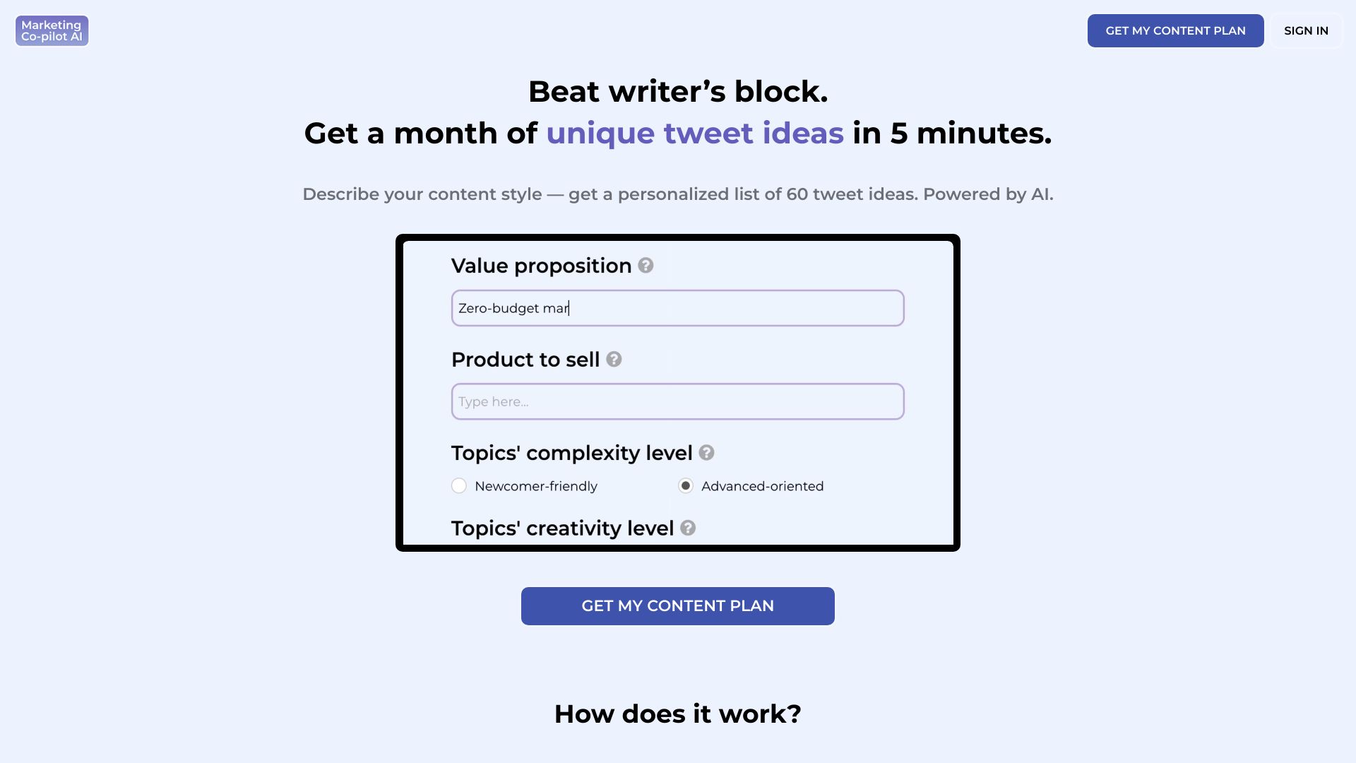 AI Tweet Ideas