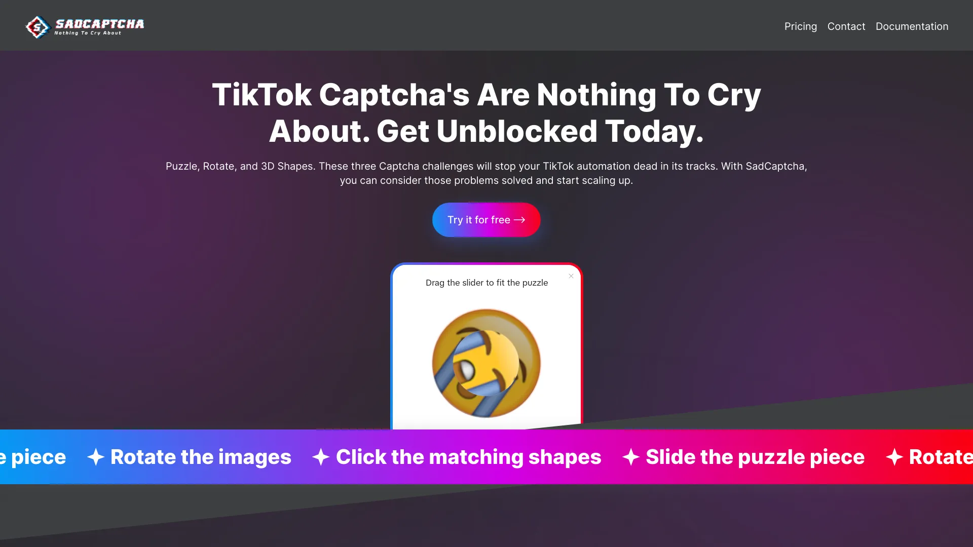 SadCaptcha