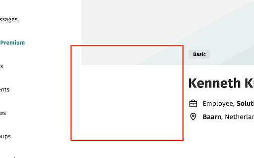 LinkedIn/XING Image Hider - 谷歌插件