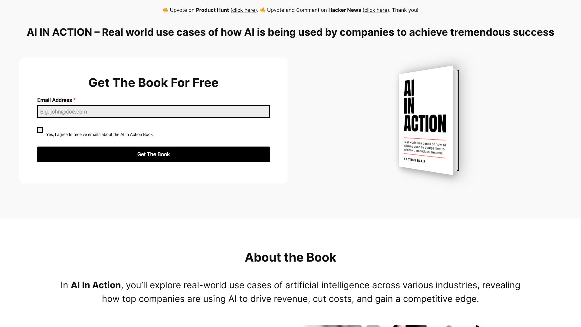 AI In Action Book