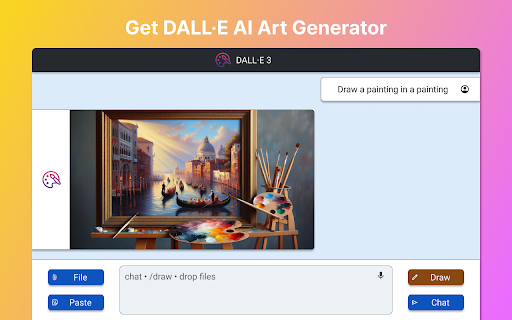 DALLE AI Art Generator - 谷歌插件