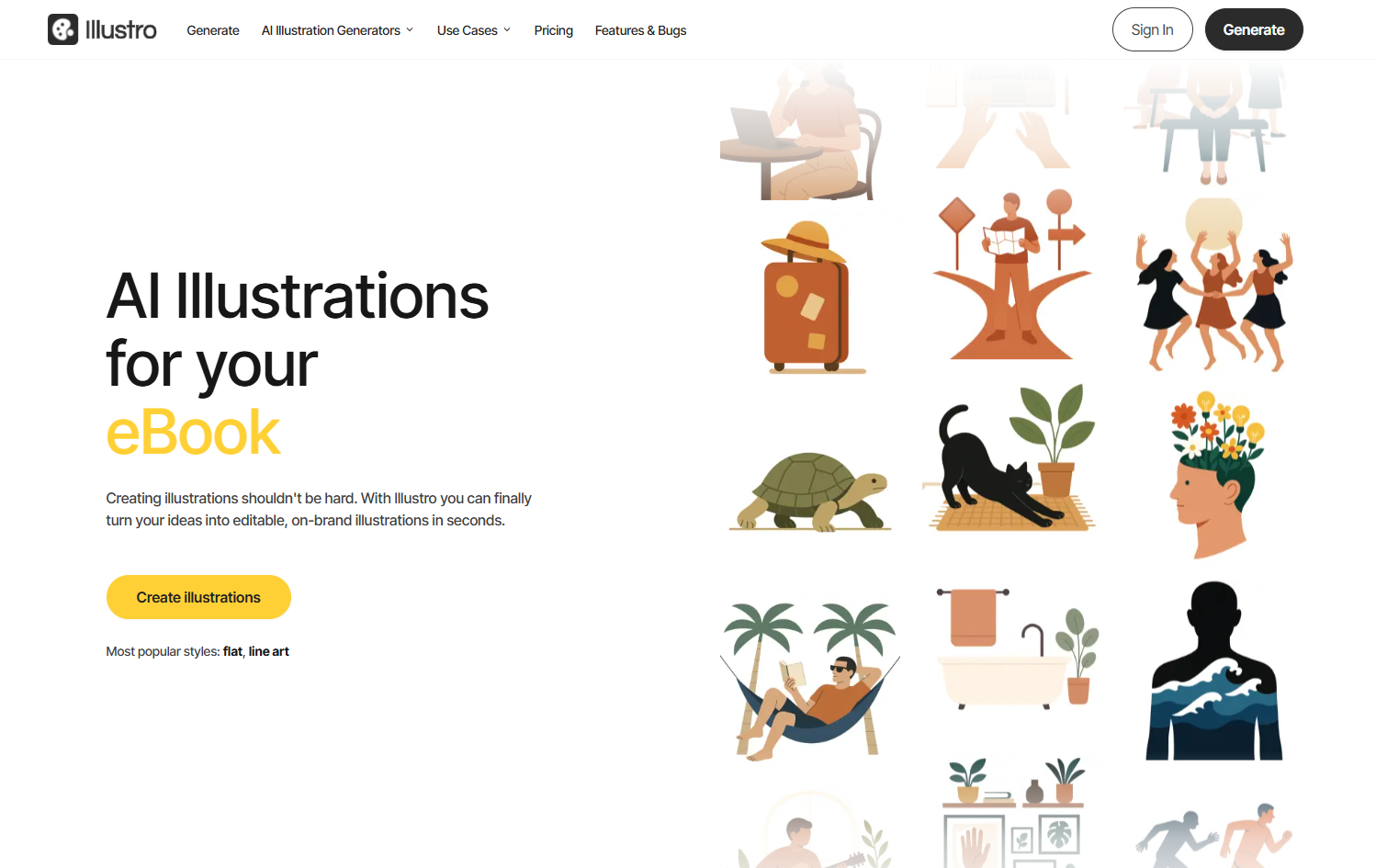 Illustro – AI Illustration Generator