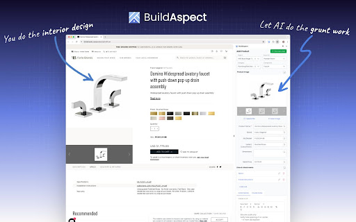 BuildAspect - 谷歌插件