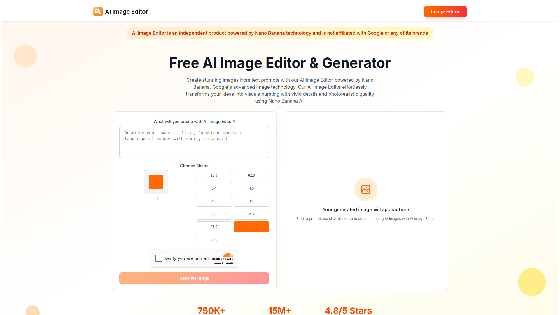 AI Image Editor