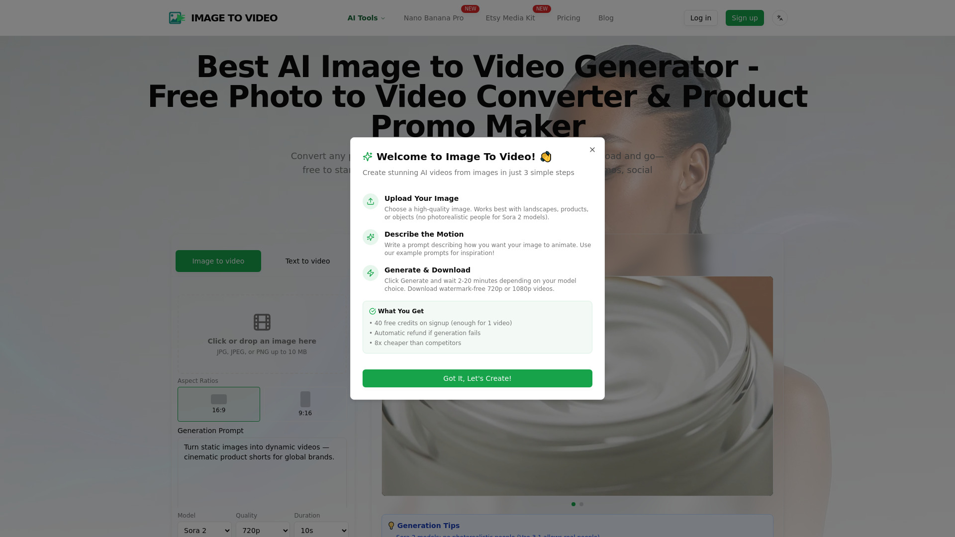 Best AI Image to Video | Free, Cheapest Product Promo Maker