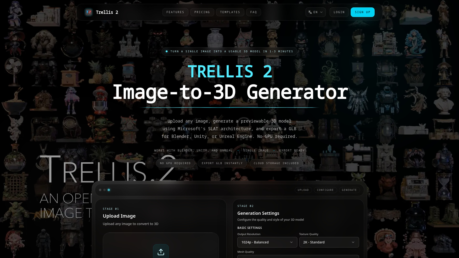 Trellis 2 - 3D Model | Image to 3D Model