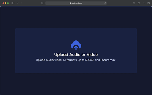 Audio Textify - 谷歌插件