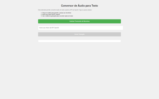 Audio to Text Converter - 谷歌插件
