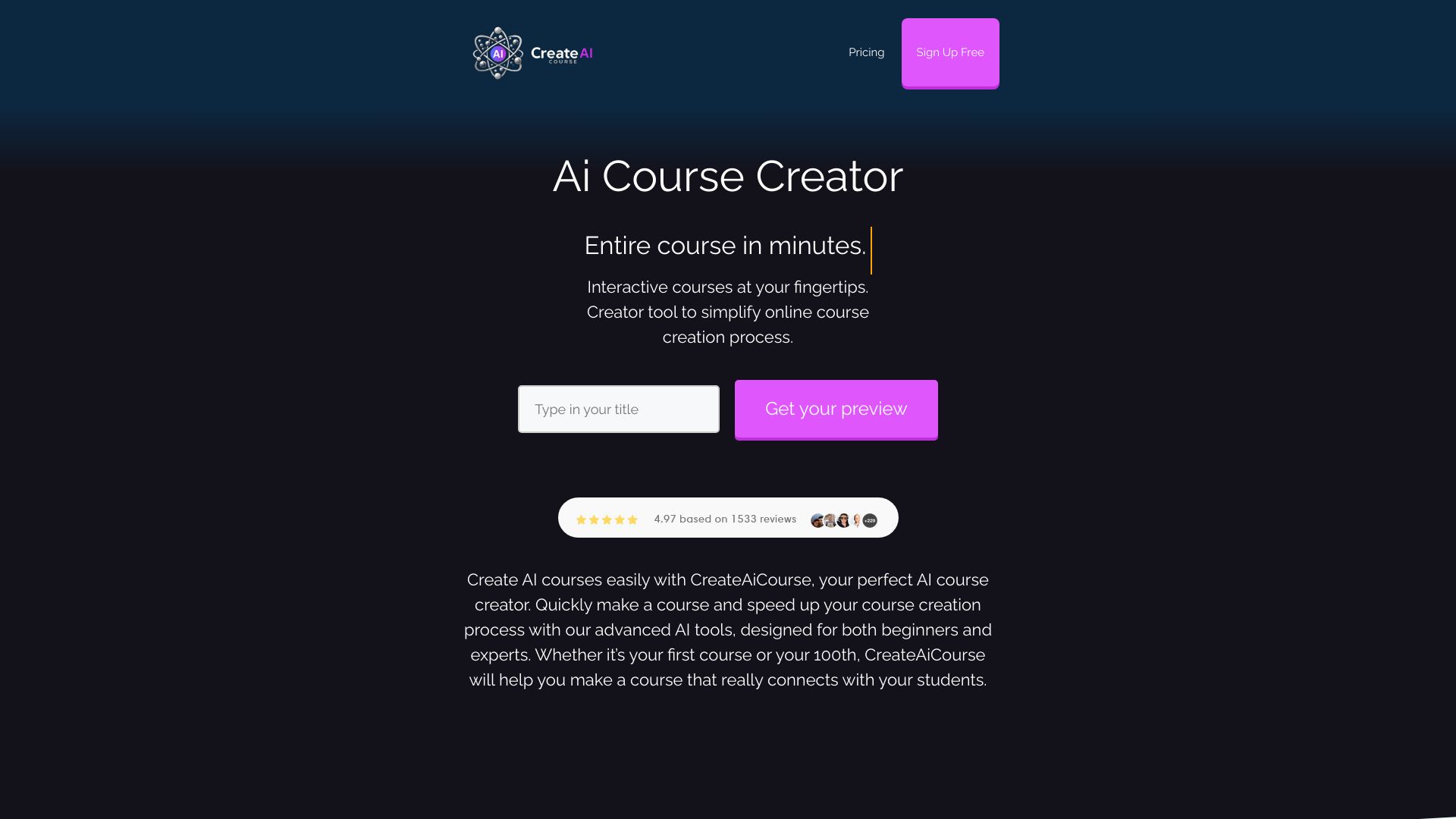 AiCoursify