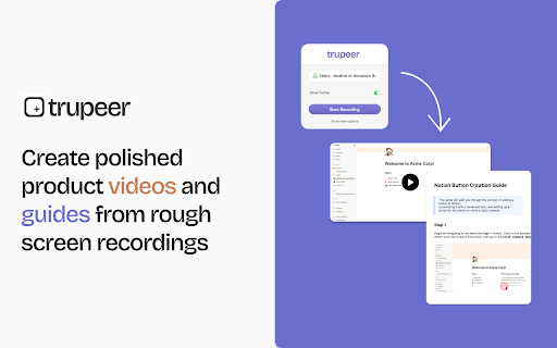 Trupeer.ai - 谷歌插件