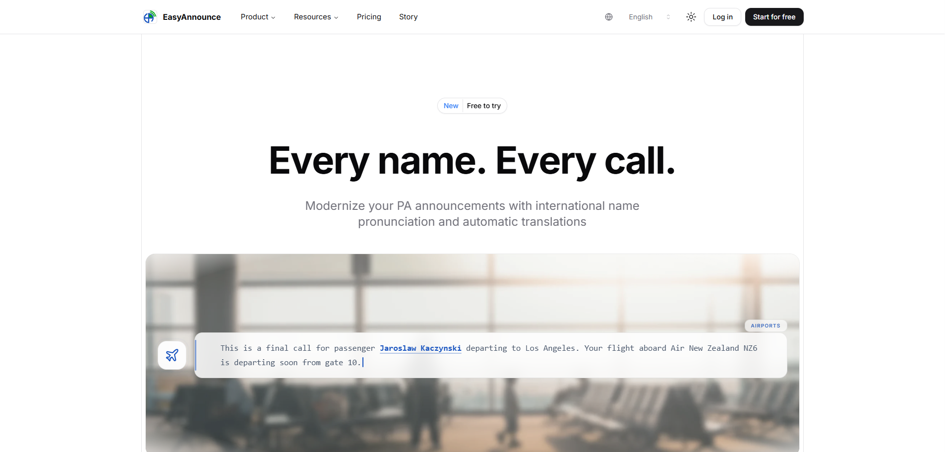 EasyAnnounce