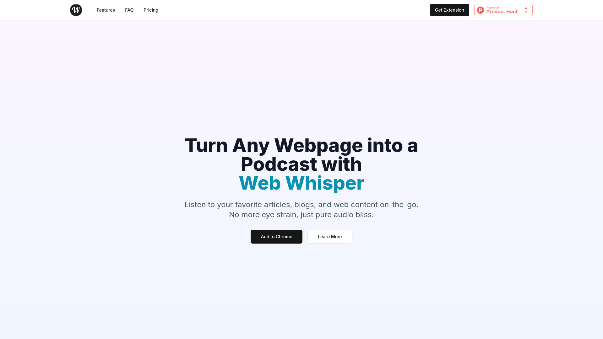 Web Whisper