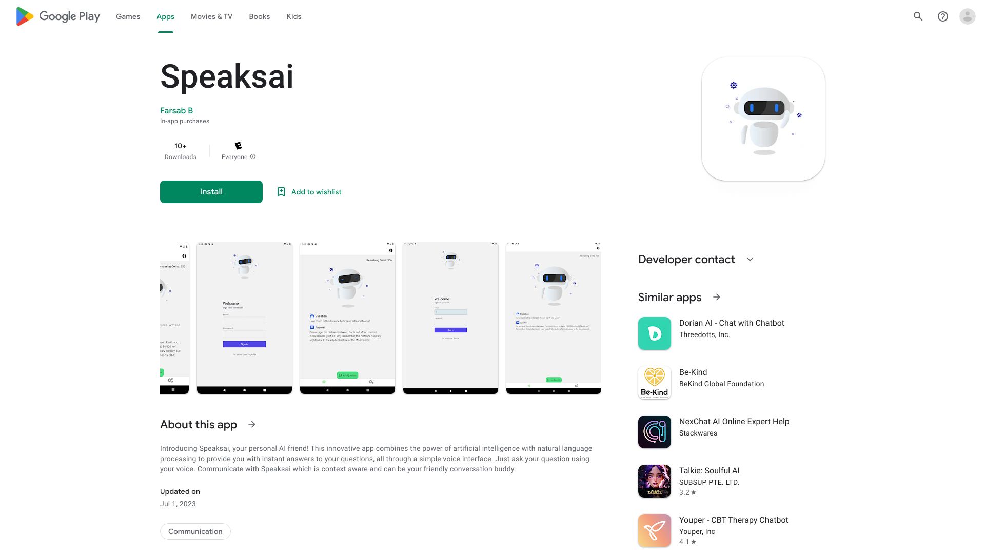 Speaksai