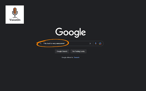 Voice Typing Extension - 谷歌插件