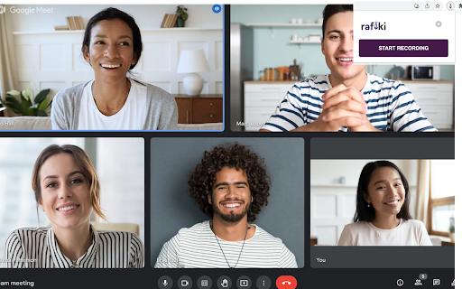 Records, transcribes, summarizes and analyzes web conference meetings - 谷歌插件