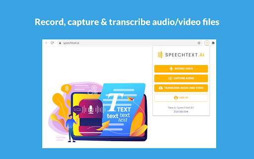 Record voice and capture audio from any web page - 谷歌插件
