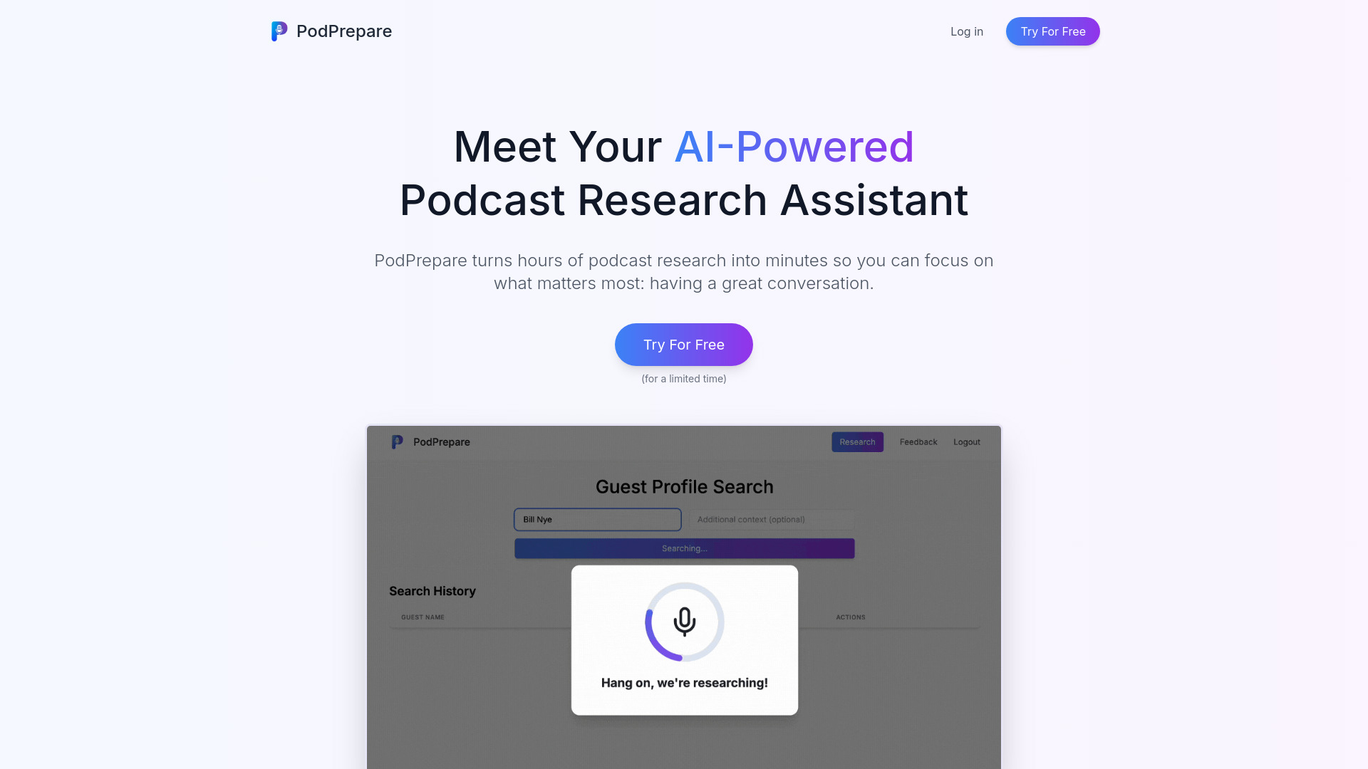 PodPrepare