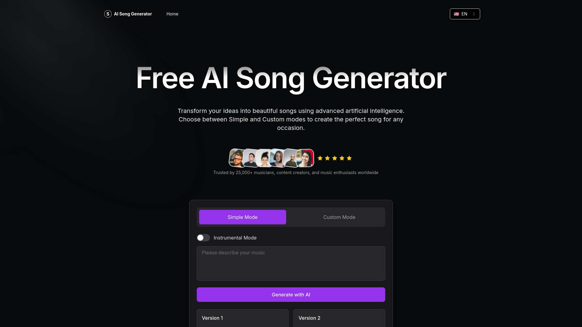 AI Song Generator