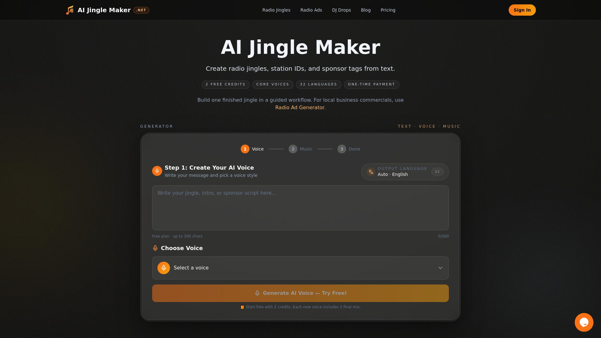 ai jingle maker