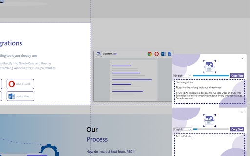 Online JPG to Editable Text Converter - 谷歌插件