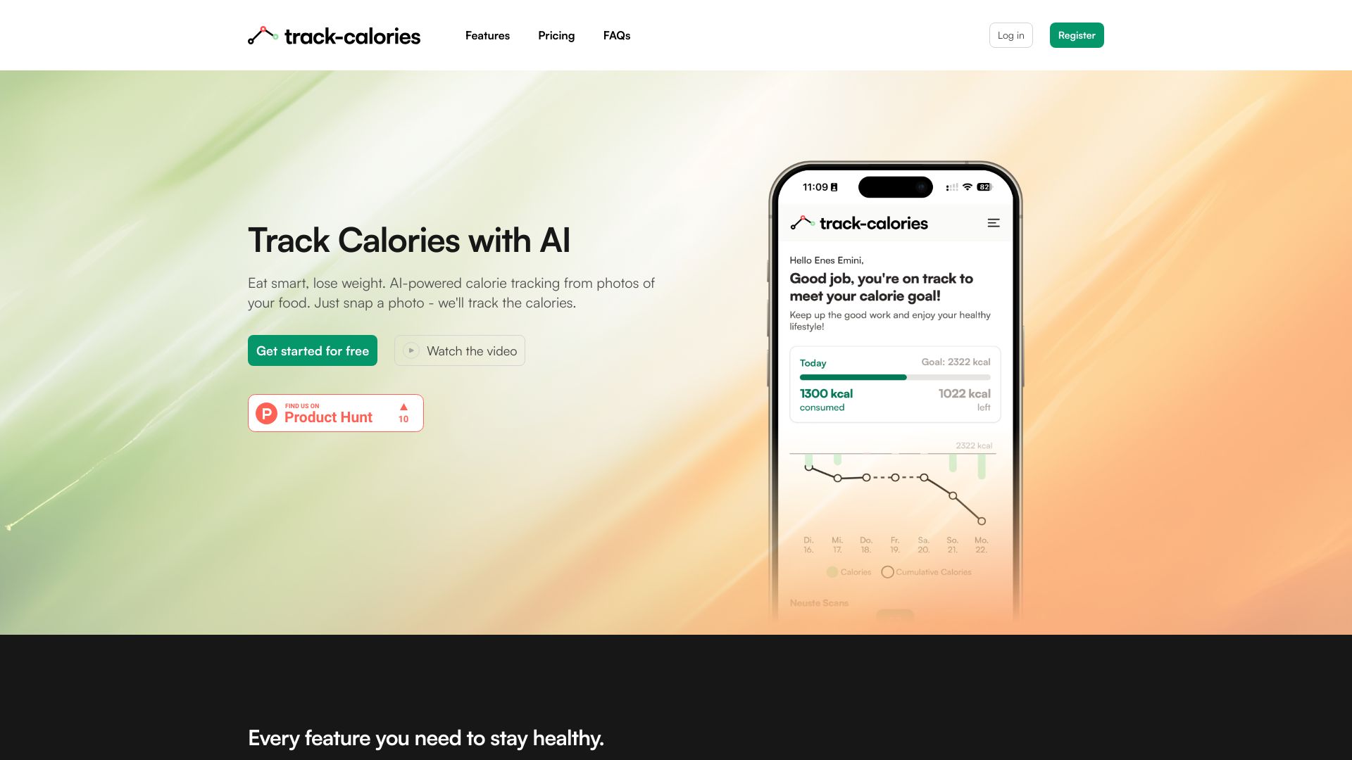 Track Calories