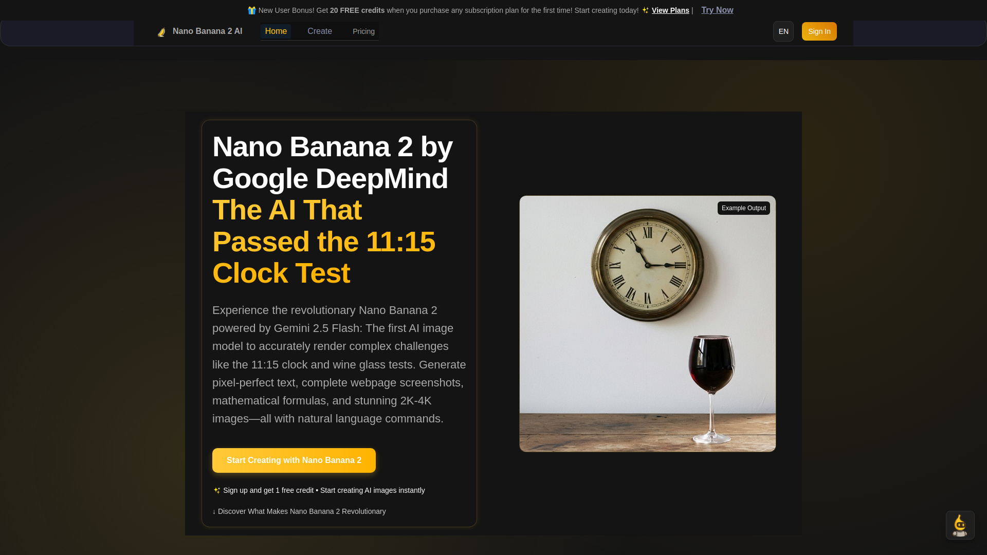 Free Nano Banana 2 AI - Google Nano Banana 2 Image model