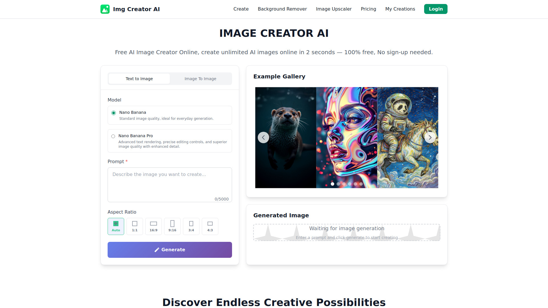 IMAGE CREATOR AI