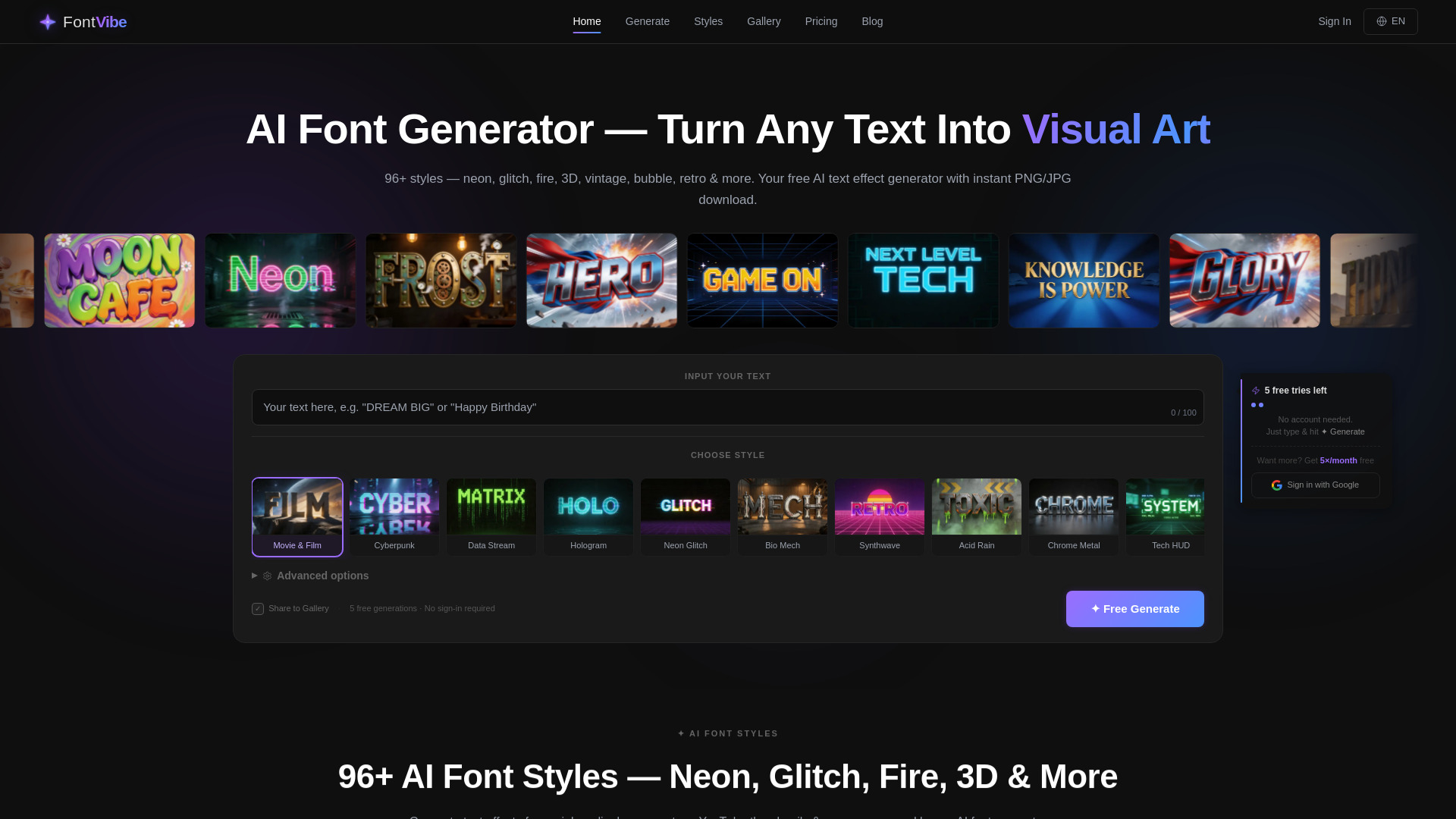 FontVibe