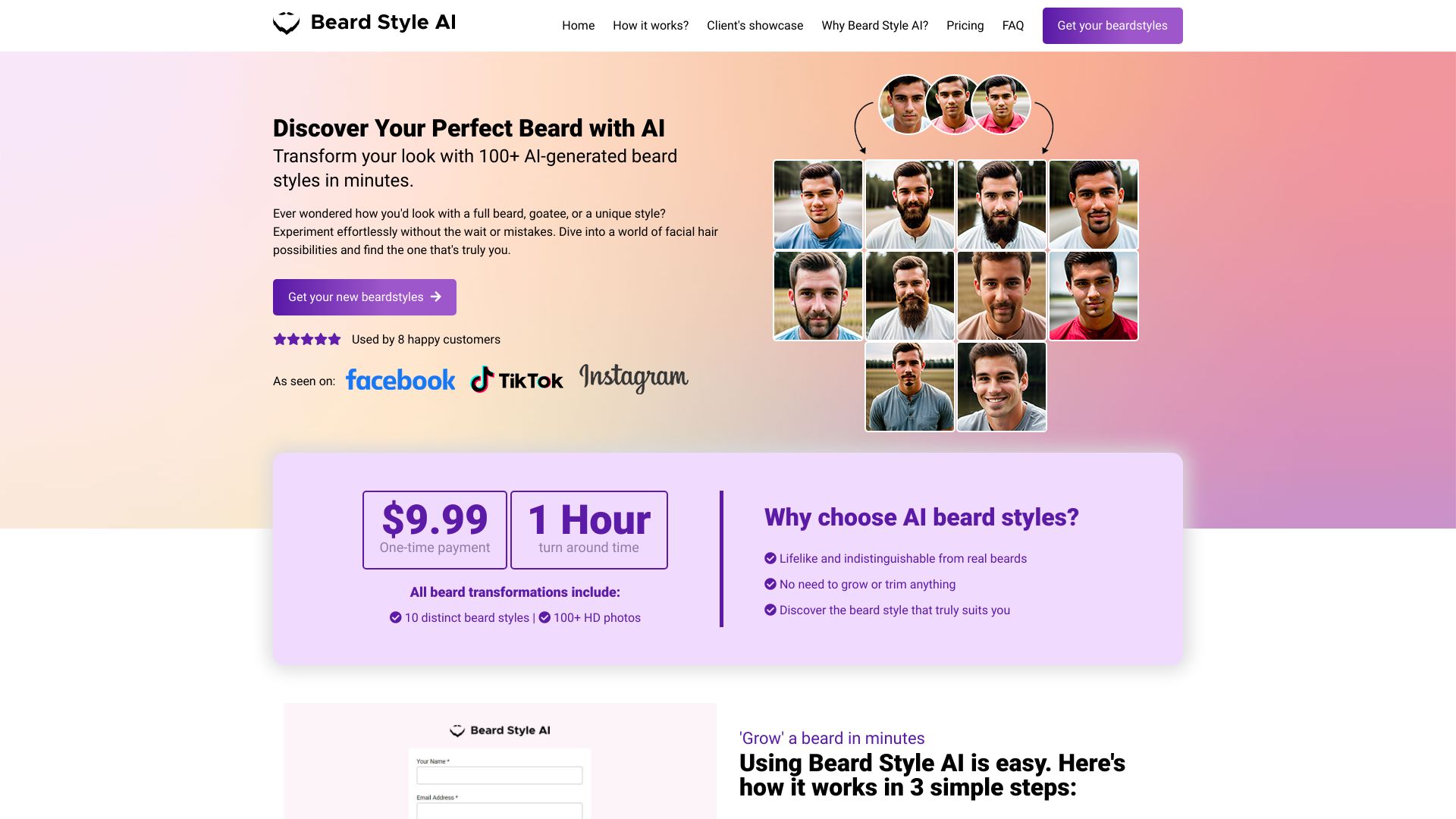 Beard Style Generator