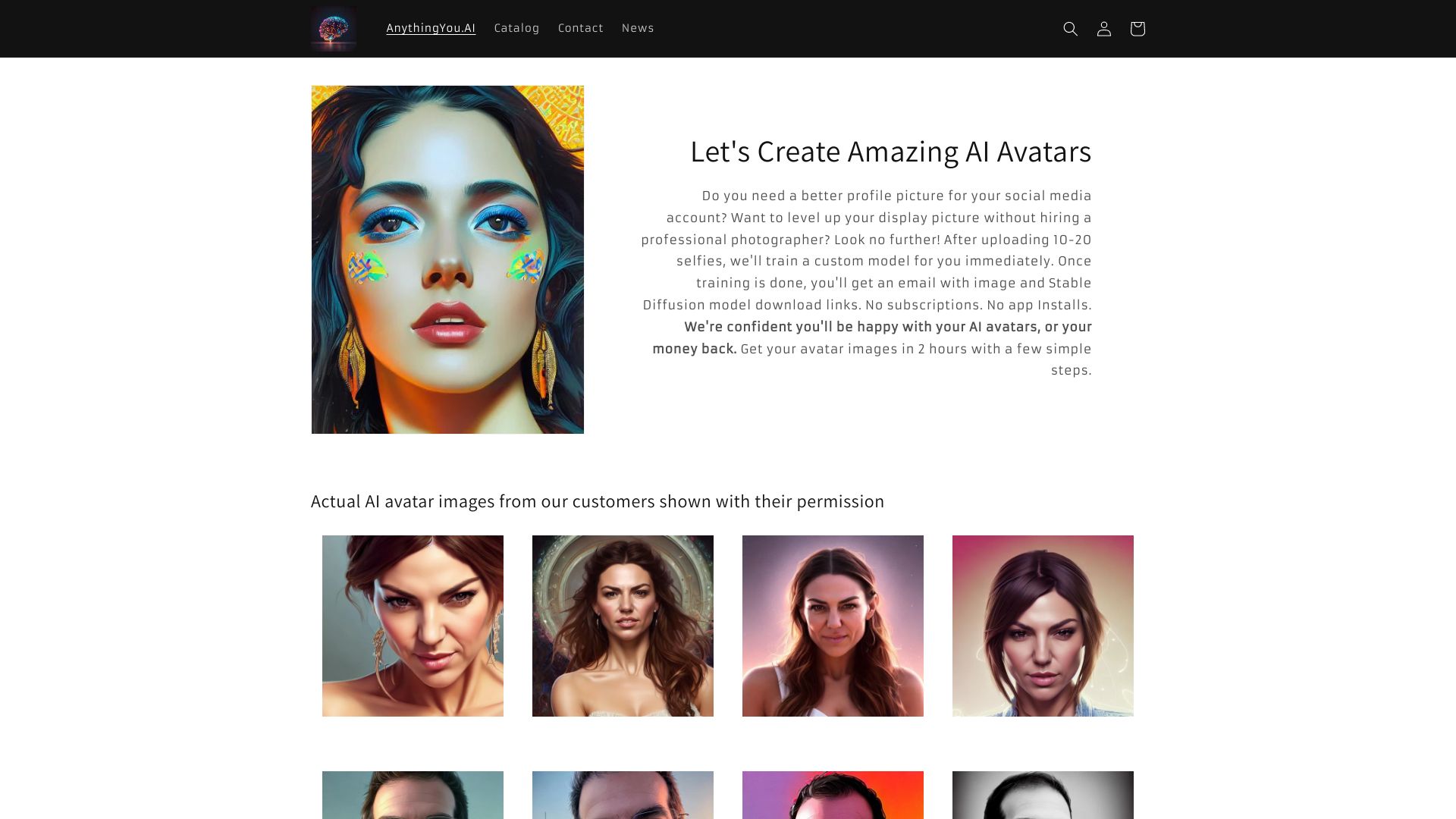 AI Profile Picture Generator
