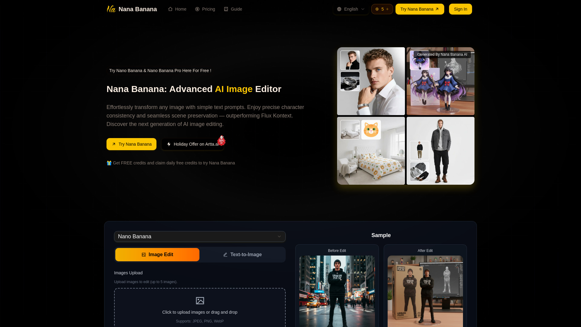 Nana Banana AI Image Editor