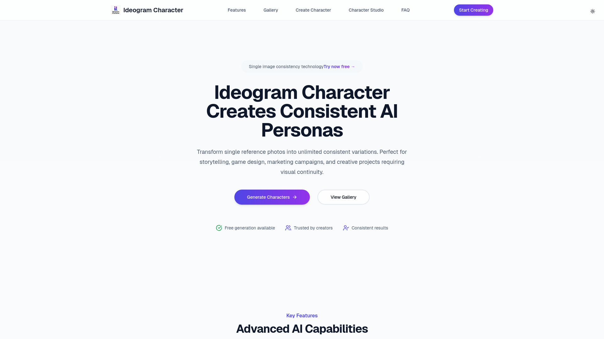 Ideogram Character