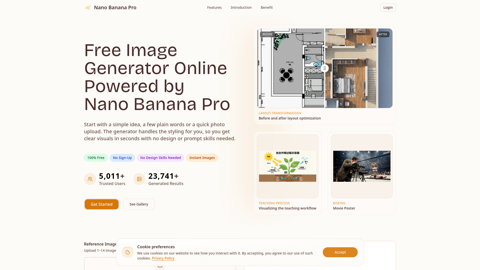 Nano Banana Pro - Free AI Image Generator Online