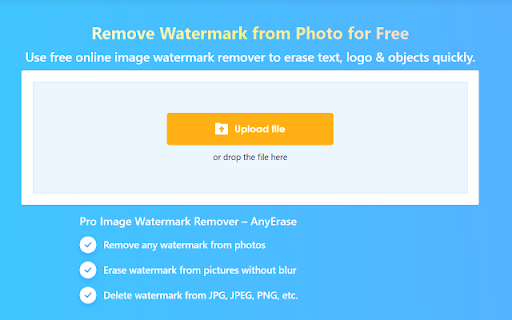 Amoyshare Watermark Remover - 谷歌插件