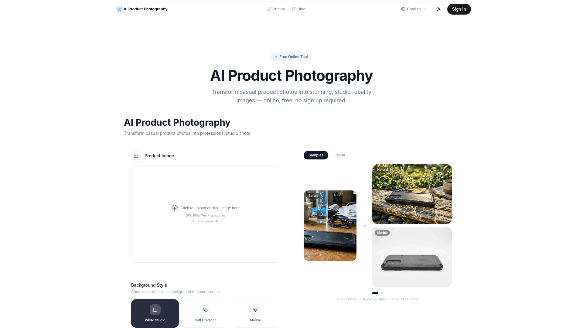 AI Product Photography