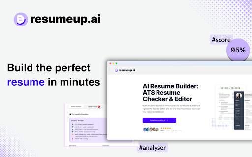 ResumeUp.ai - 谷歌插件