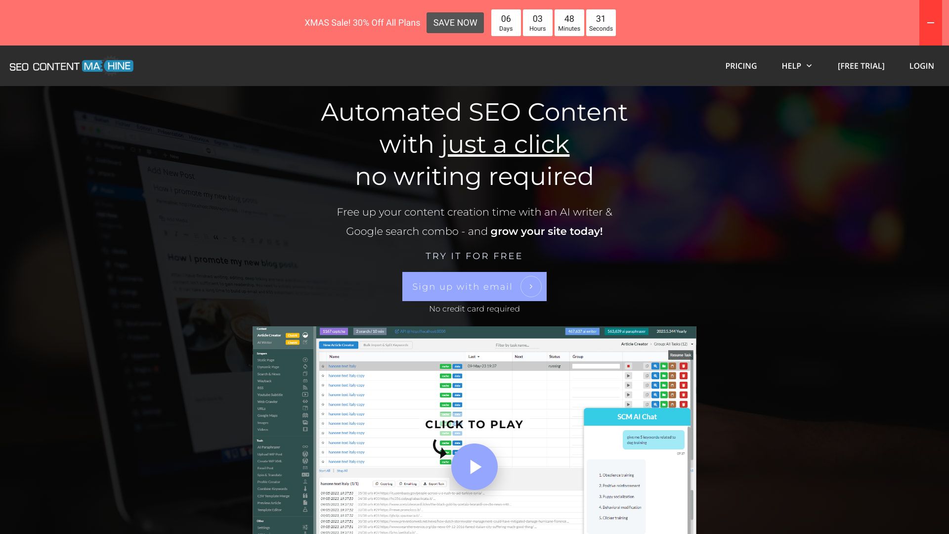 SEO Content Machine