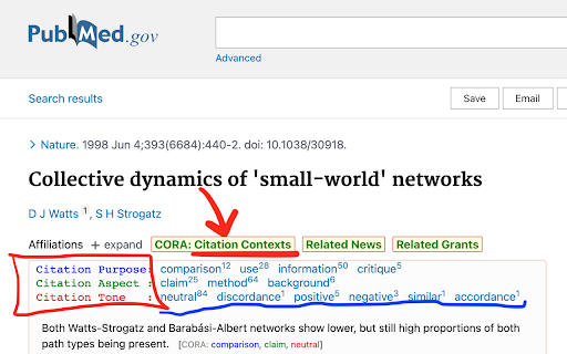 PubMed Citation Context Explorer - 谷歌插件