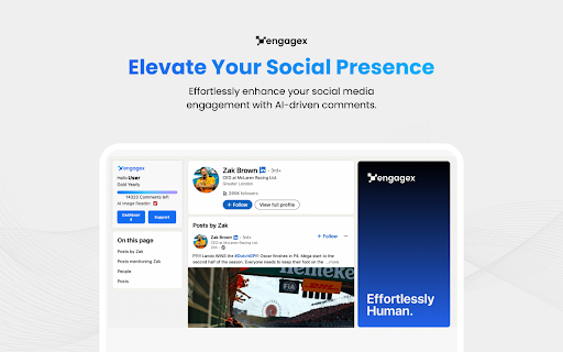 EngageX - 谷歌插件