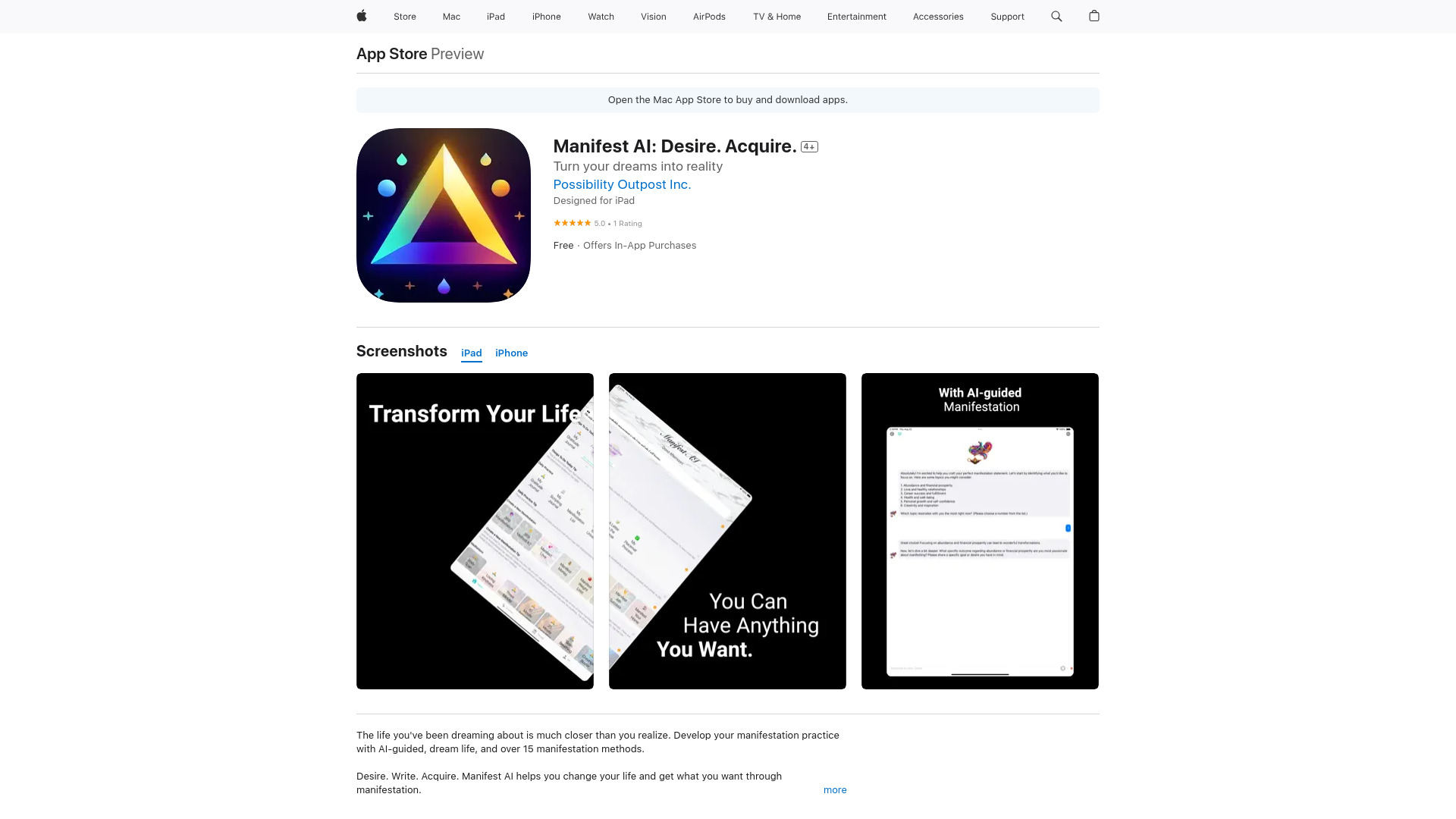 Manifest AI