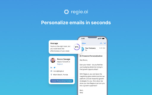 Personalized Sales Emails with Generative AI - 谷歌插件