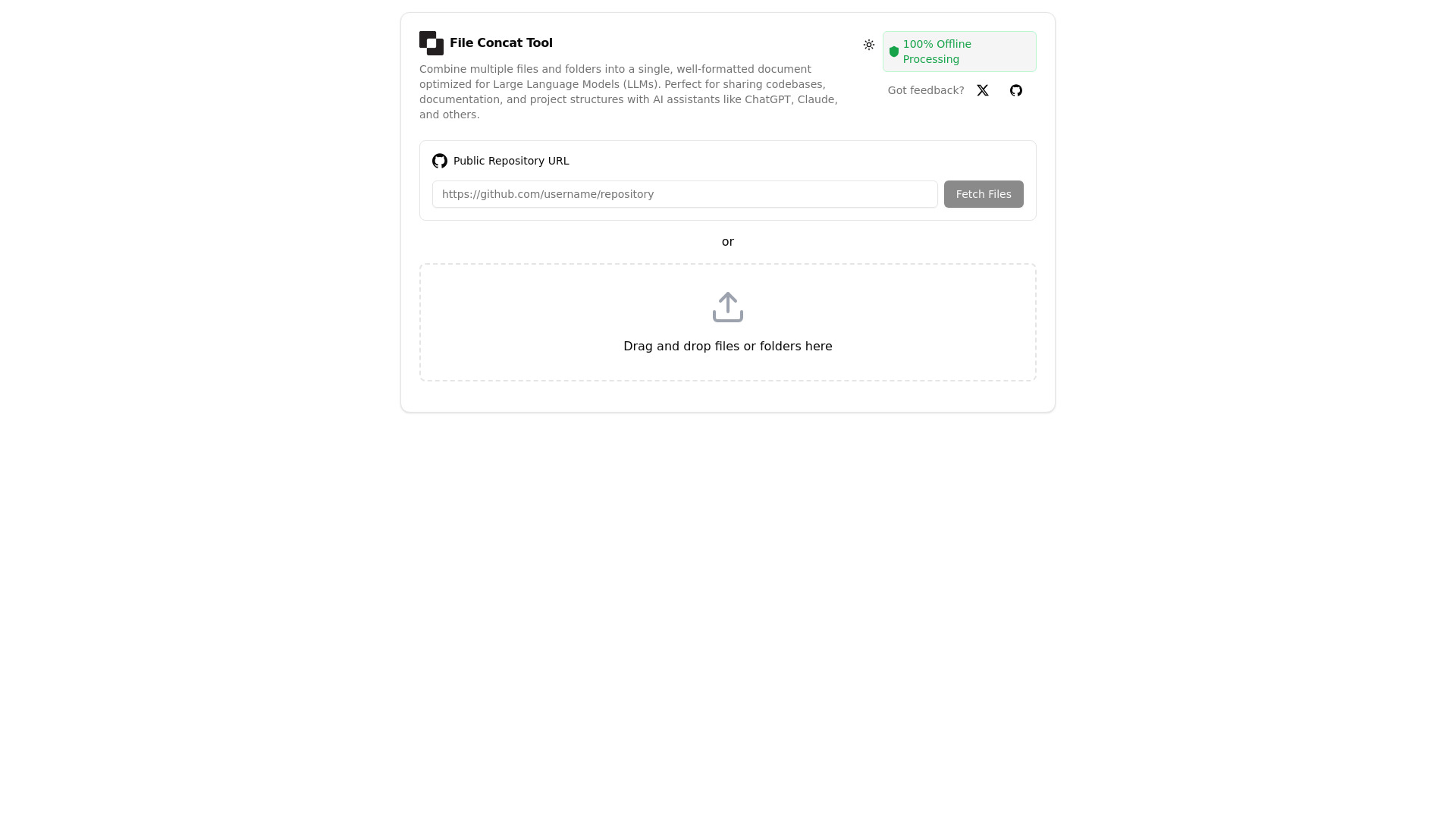 File Concat Tool