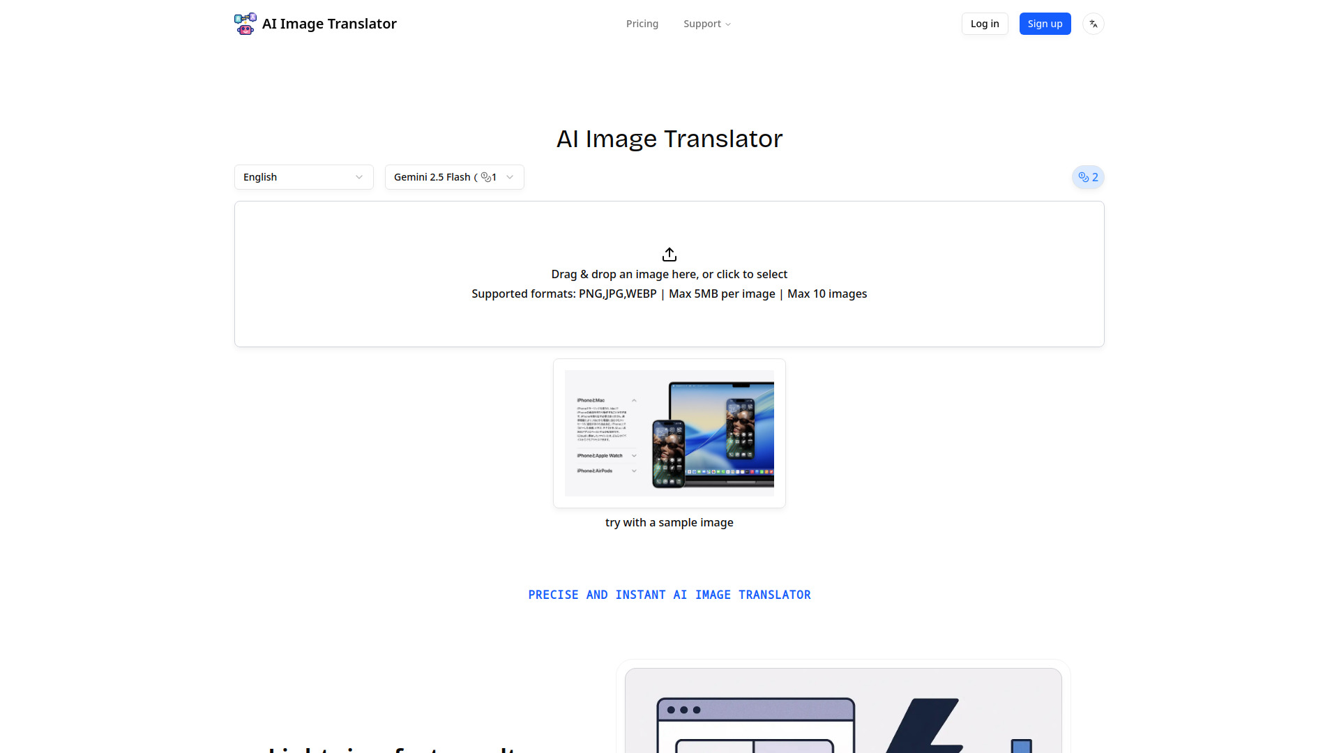 AI Image Translator