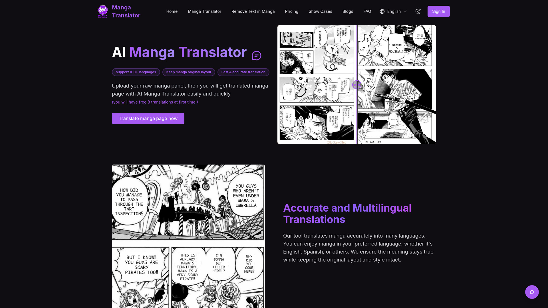 Manga Translator
