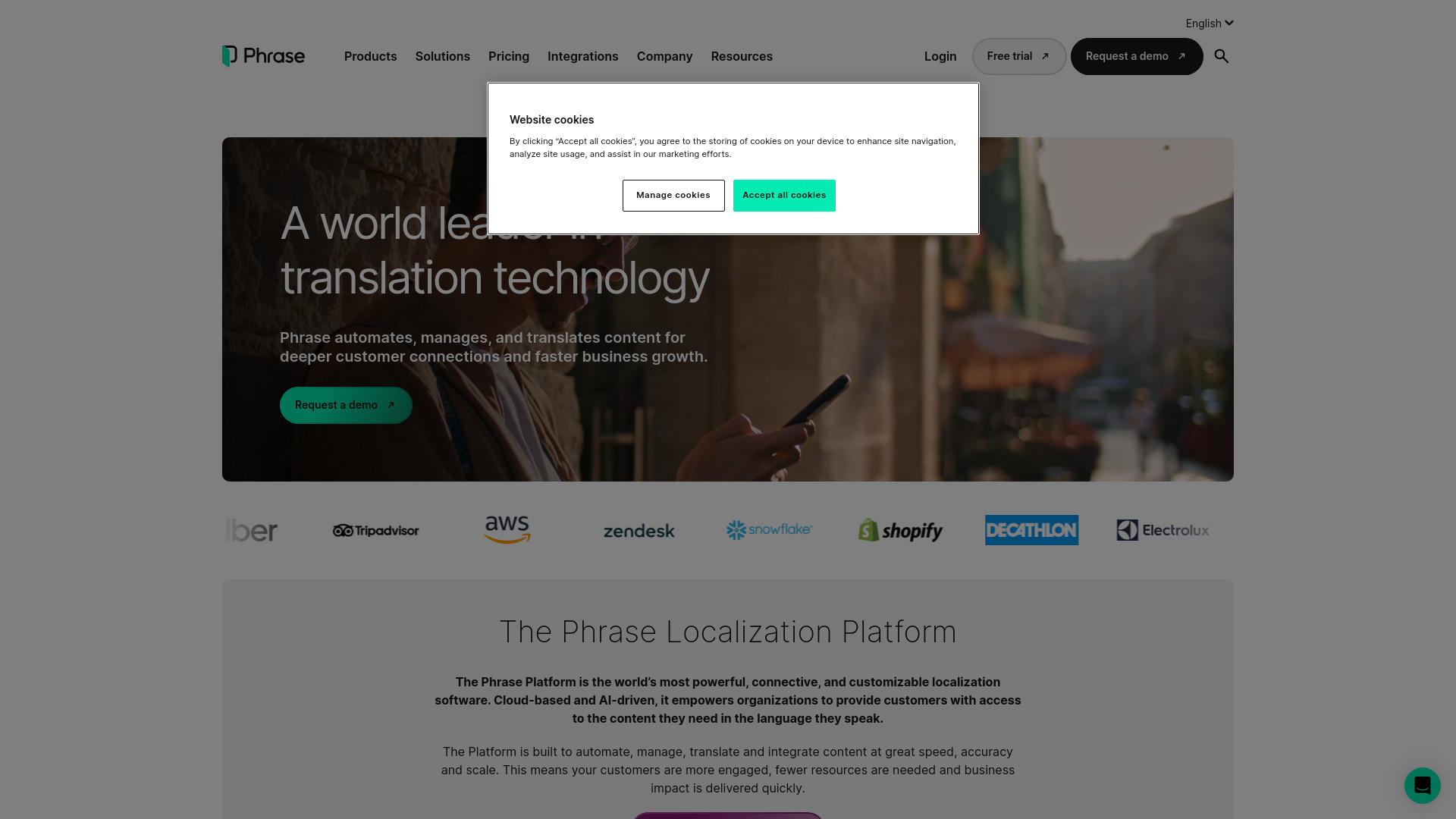 Phrase Localization Platform